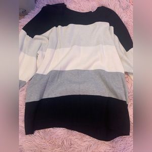 Apt. 9 tri colored sweater